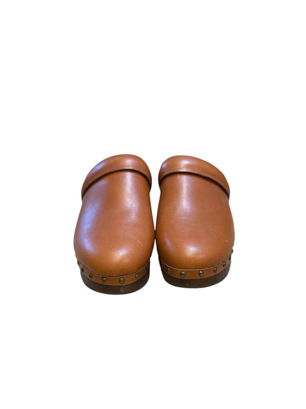 Madewell Leather Clogs – English Saddle (Size 7) - Picture 6 of 9